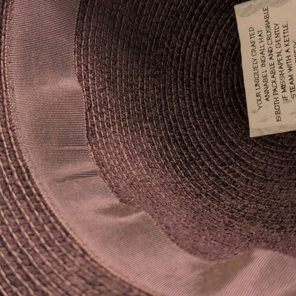 Annabel Ingall Australia Vintage Velour Bucket Hat Chocolate Brown - Picture 6 of 10